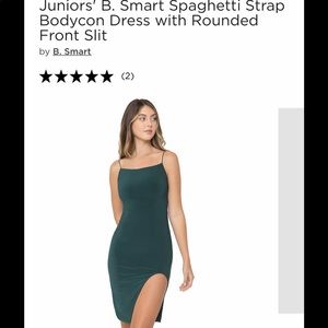 B. Smart spaghetti strap bodycon dress